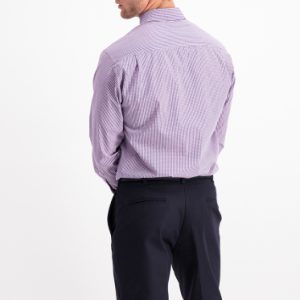 Camisa Ejecutiva Cuadros California 50% Pol. 50% Alg.