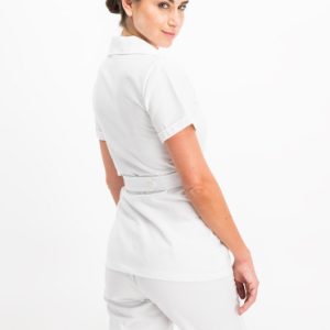 Bata Corta de Enfermera con Cierre