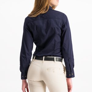 Blusa Casual Gabardina Ligera 100% Algodón