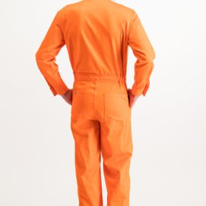 Overol Gabardina Ignifuga 100% Algodón sin cinta reflejante