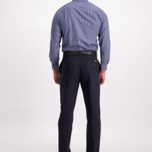 Camisa Ejecutiva Cuadritos Net 60% Alg. 40% Pol.